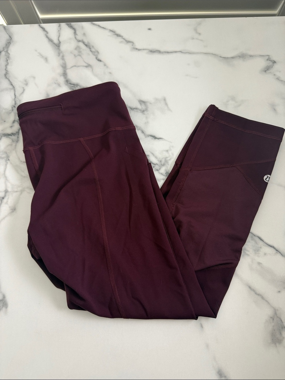 Lululemon pacerival crop size 8